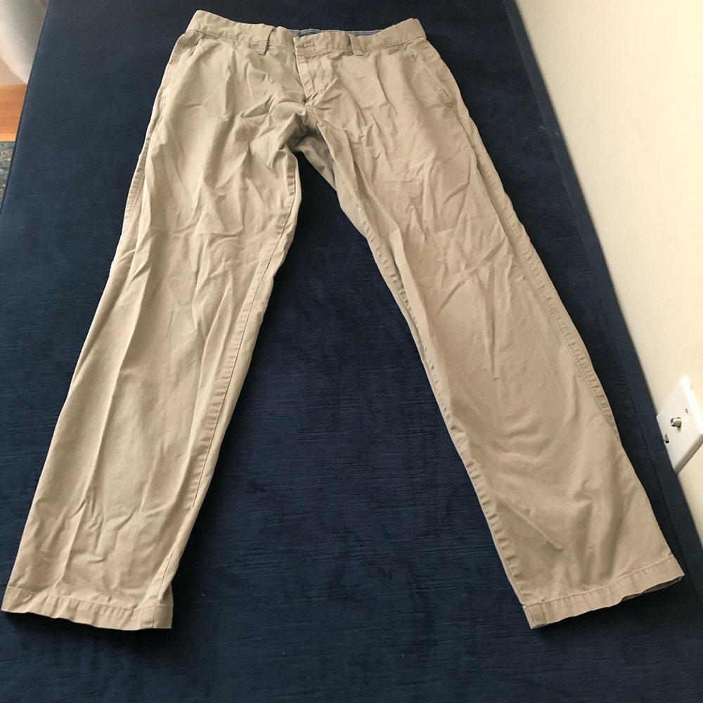 GAP slim fit tailored khakis